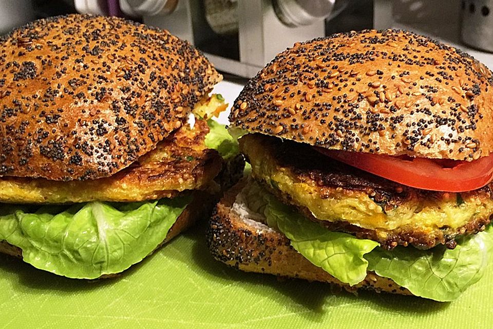 Vegetarischer Quinoa Burger