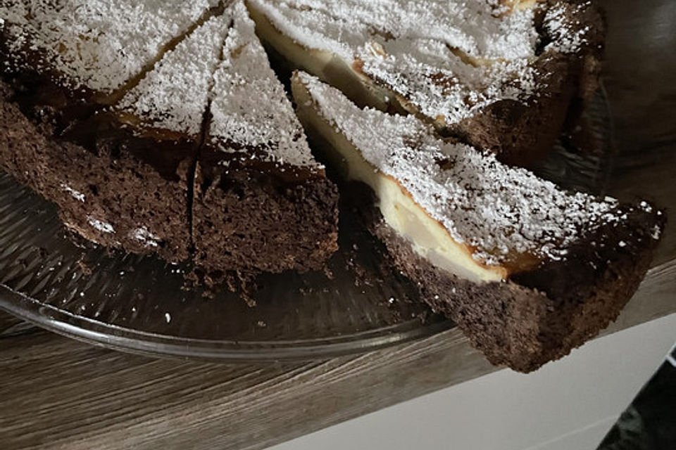 Kleiner Bananen-Mascarpone-Kuchen