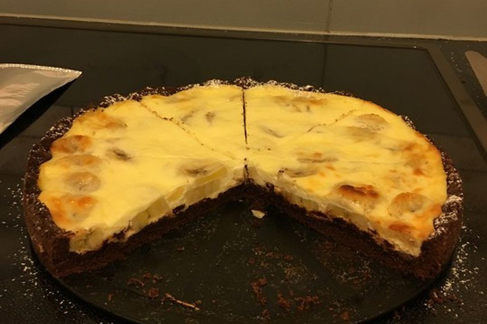 Kleiner Bananen-Mascarpone-Kuchen