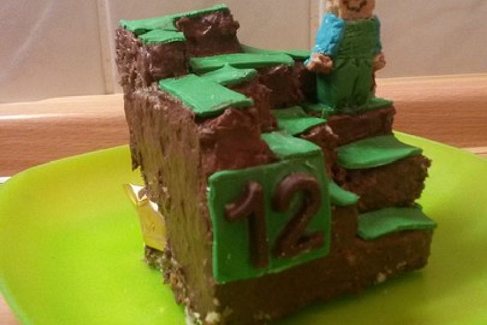 Minecraft Marzipankuchen