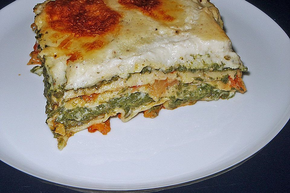 Lasagne mit Spinat