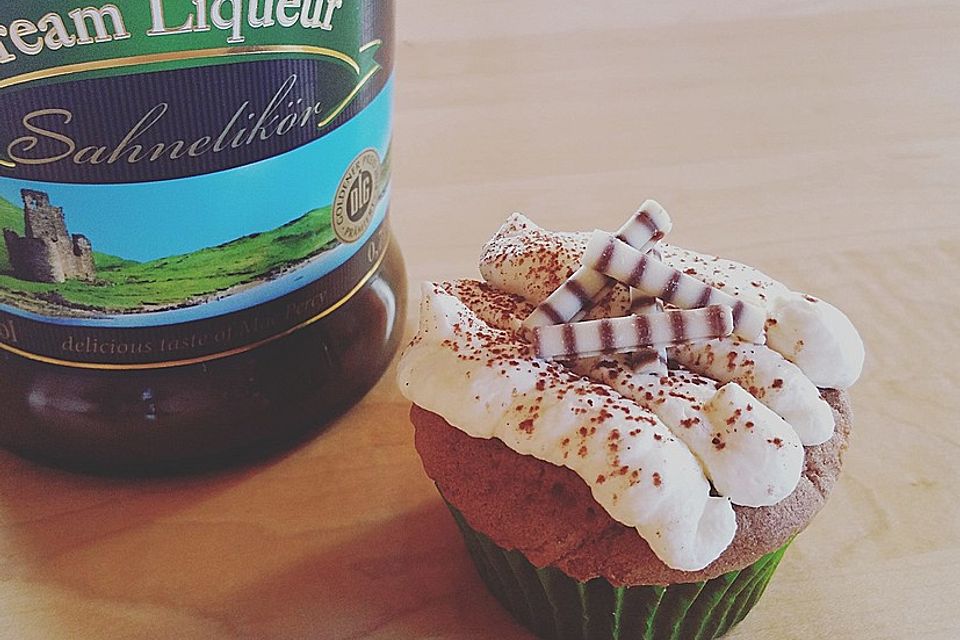 Irish Cream Cupcakes