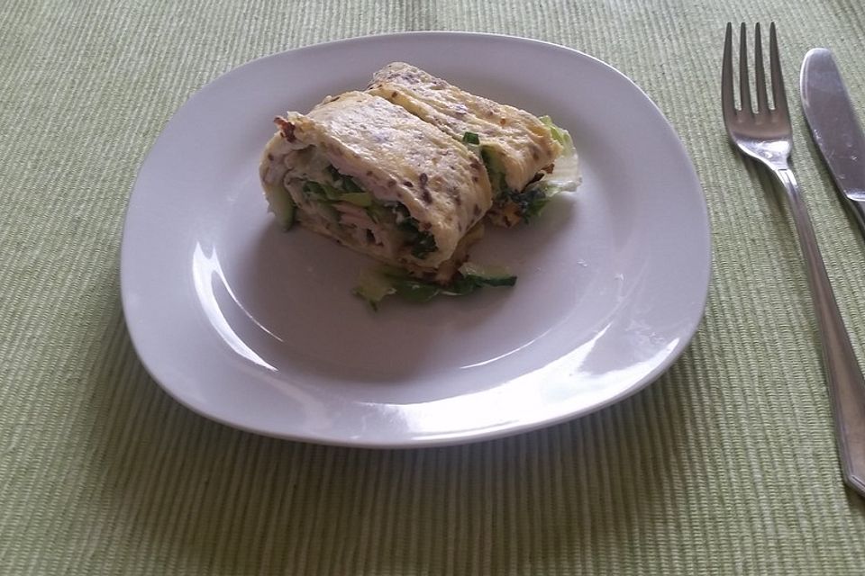 Grundrezept Low-Carb Wrap