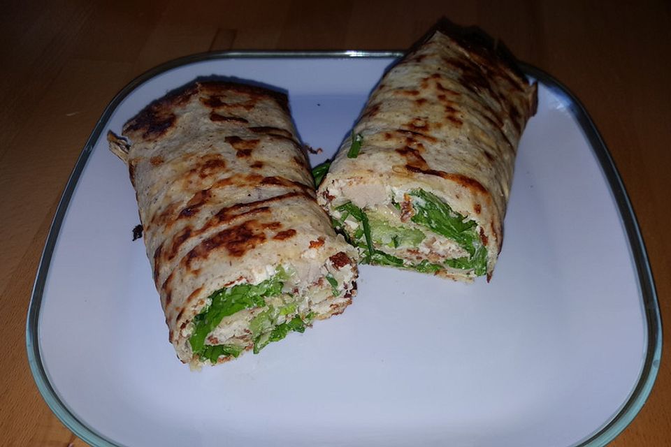 Grundrezept Low-Carb Wrap