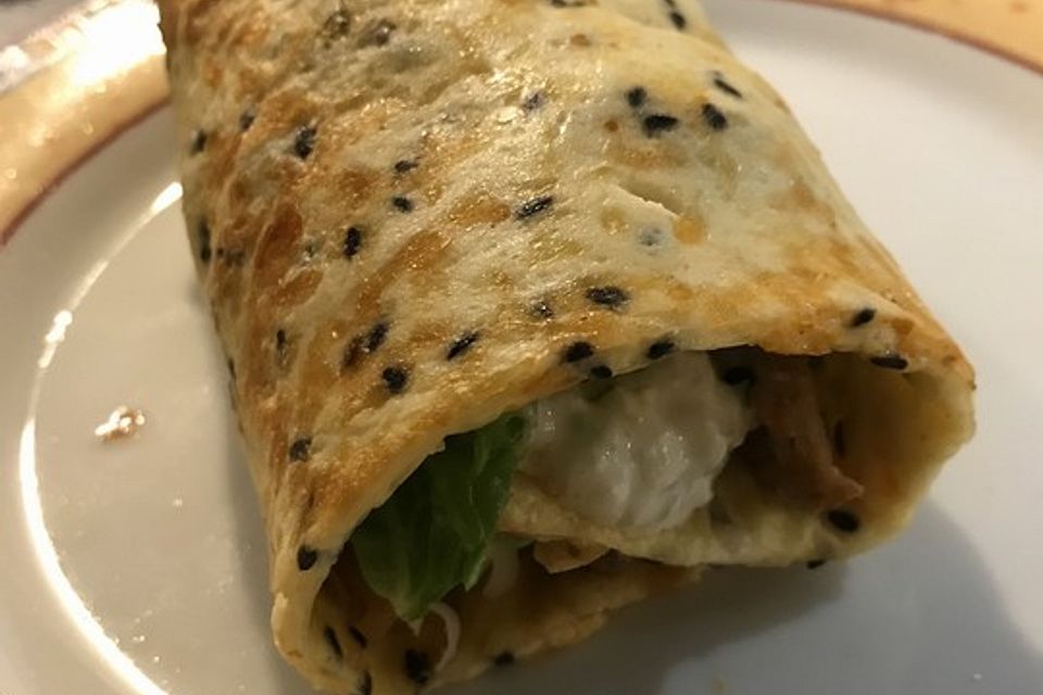 Grundrezept Low-Carb Wrap