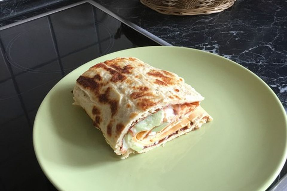 Grundrezept Low-Carb Wrap