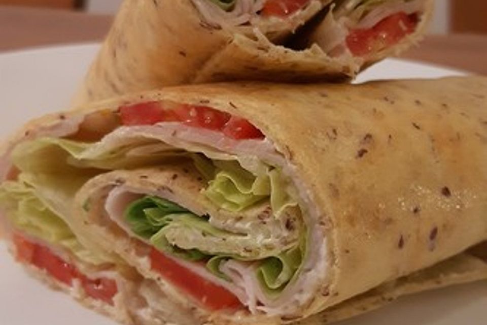 Grundrezept Low-Carb Wrap