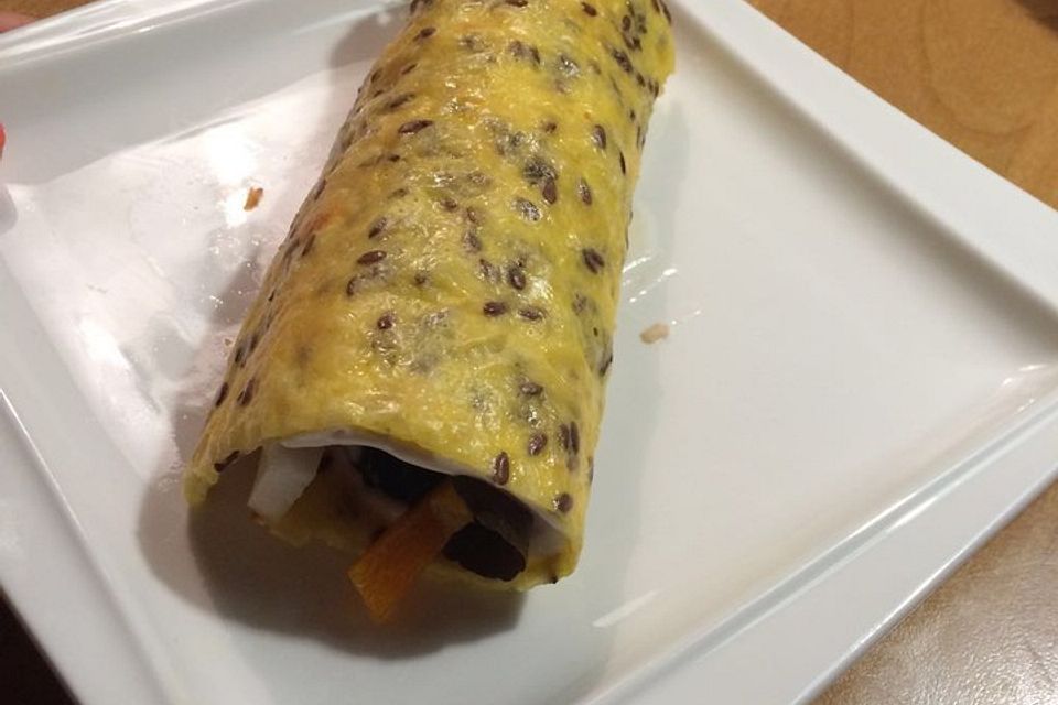 Grundrezept Low-Carb Wrap