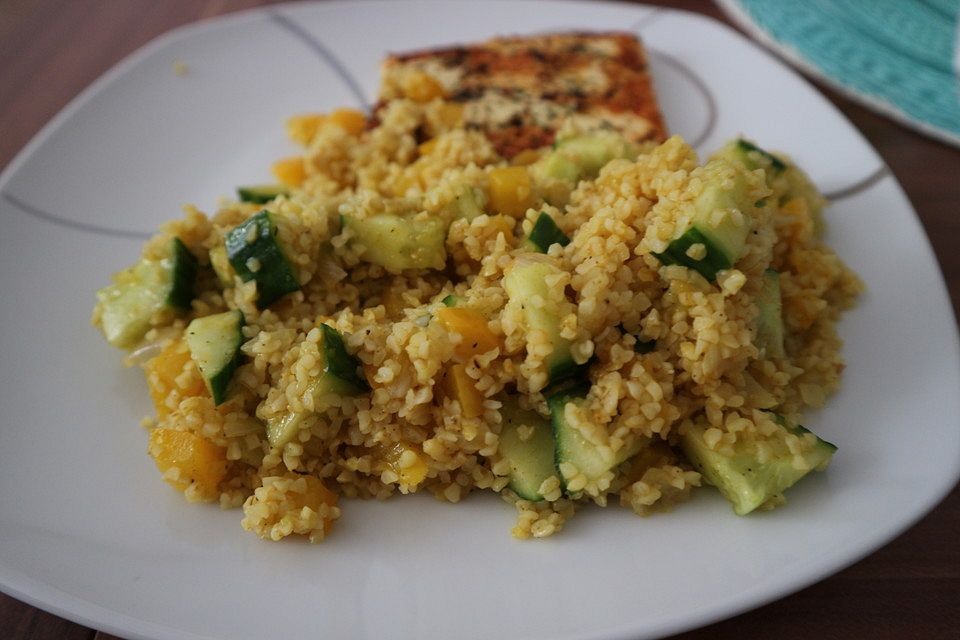 Spicy Couscous Salat