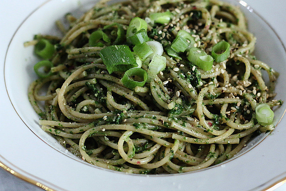 Spinatpesto