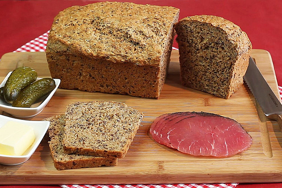 3-Minuten-Vollkornbrot