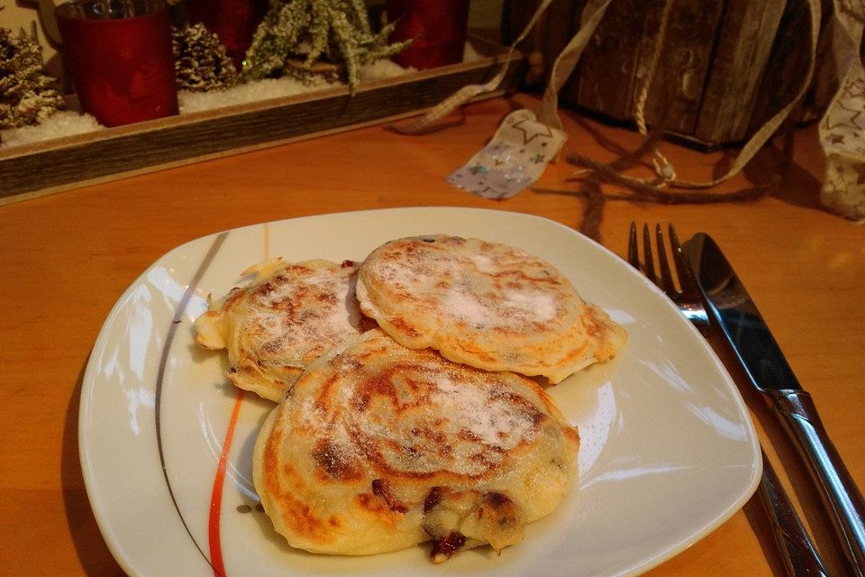 Buttermilch-Cranberry-Pancakes