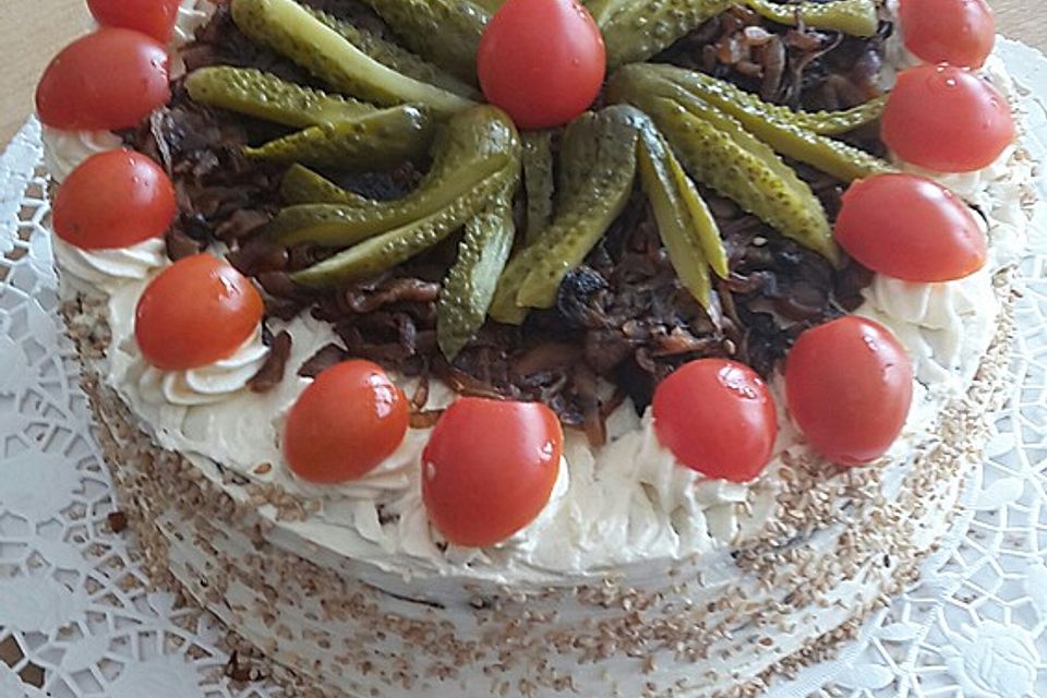 Bratwurst-Torte