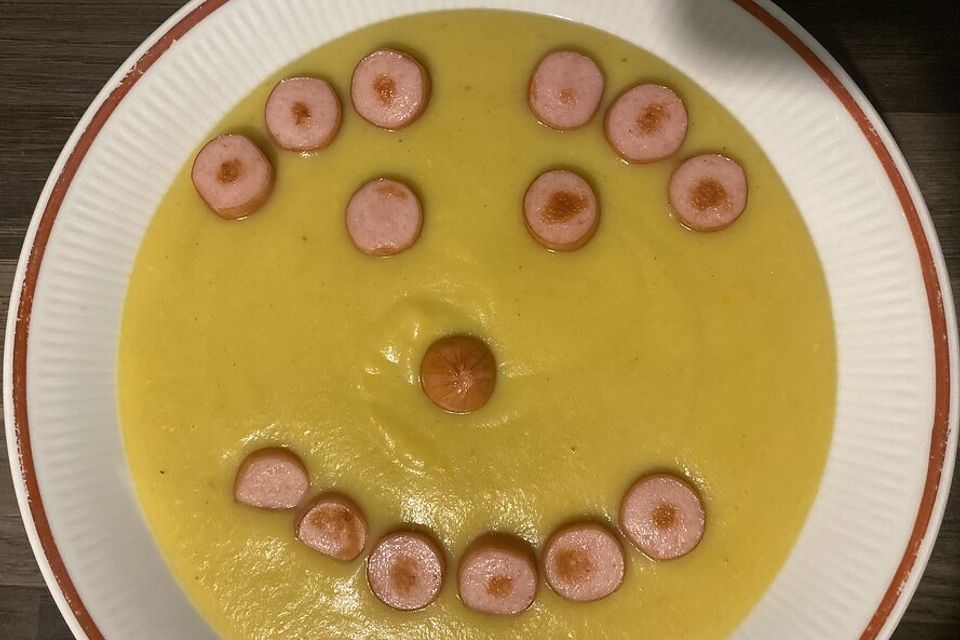 Einfache Kartoffelsuppe