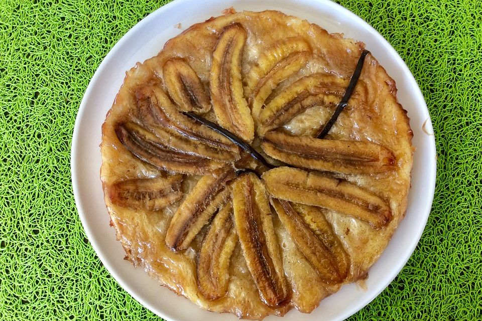 Tarte Tatin mit Minibananen