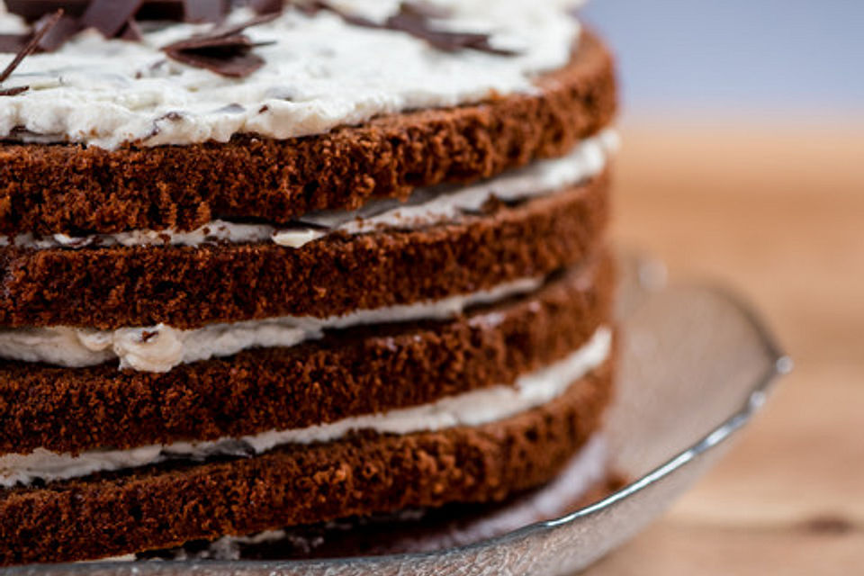 Naked Chocolate Cake