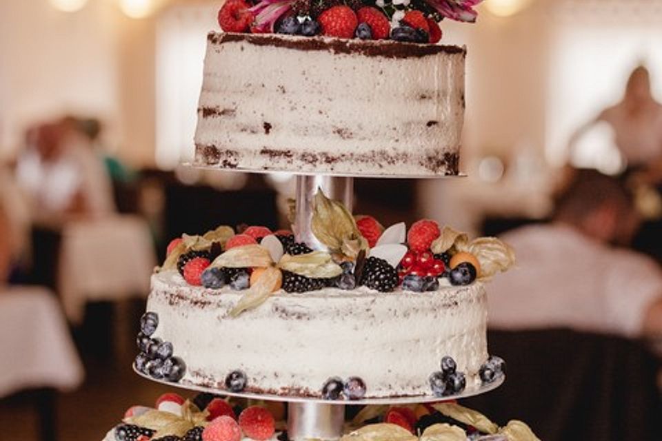 Naked Chocolate Cake