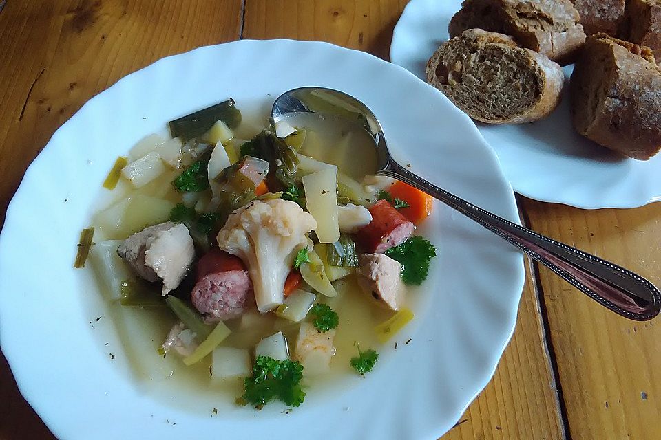 Gemüsesuppe