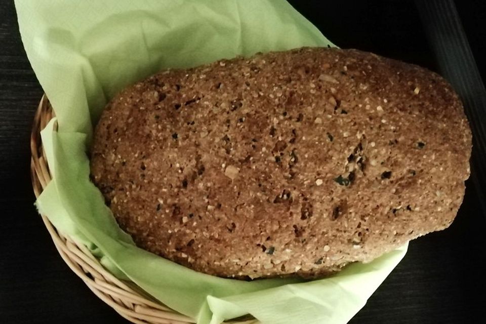 Kerniges Vollkorn-Quark-Brot