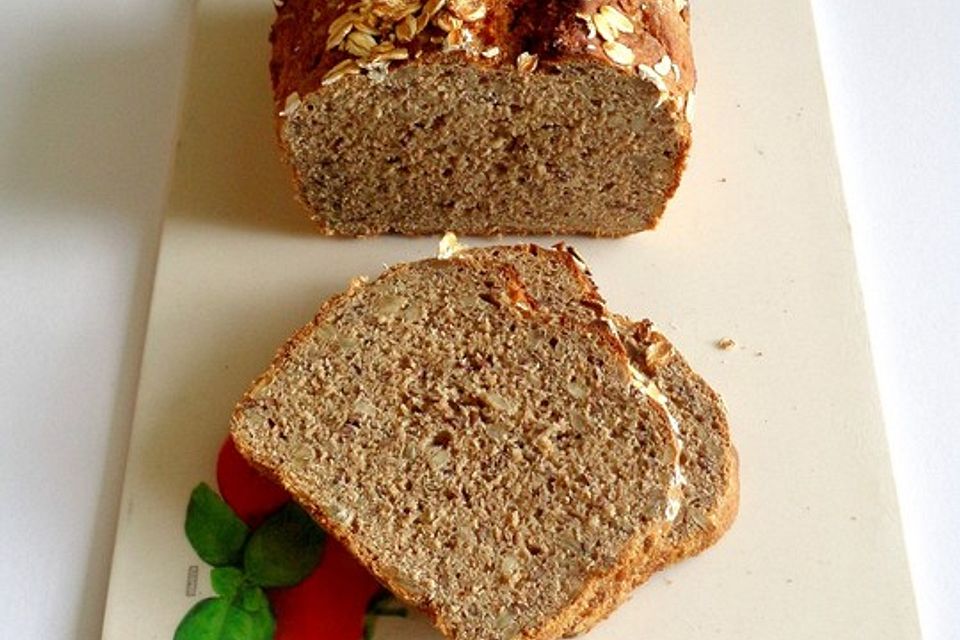 Kerniges Vollkorn-Quark-Brot