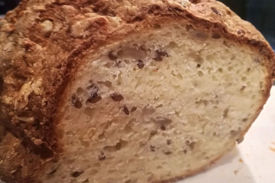 Kerniges Vollkorn-Quark-Brot