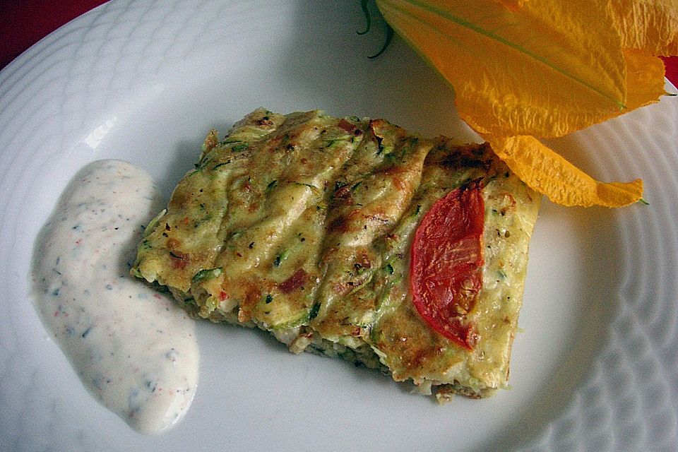 Zucchinipizza