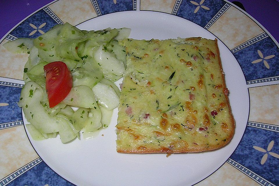 Zucchinipizza