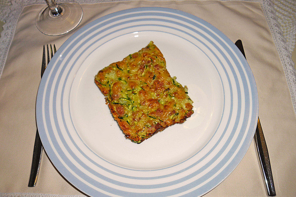 Zucchinipizza