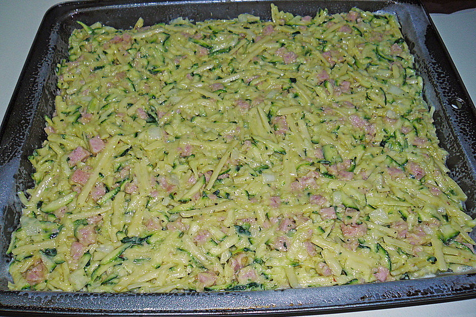 Zucchinipizza