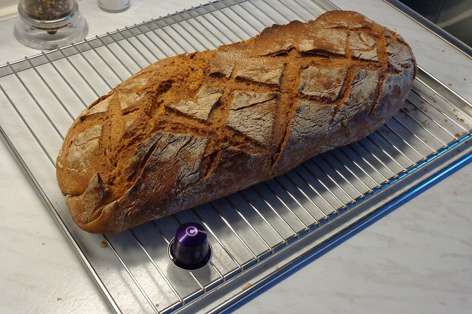 Kamut-Dinkel-Gewürzbrot