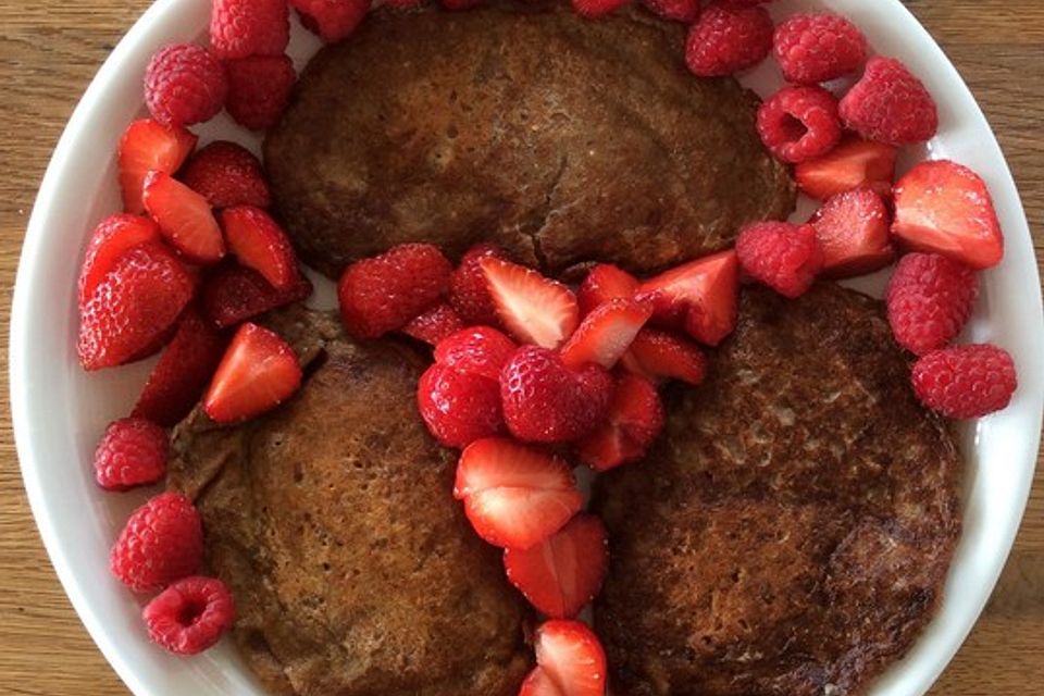 Bananen-Chia-Pancakes