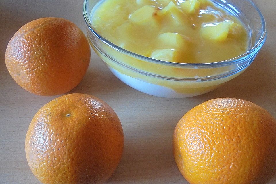 Orangencreme "Strahlende Sonne"