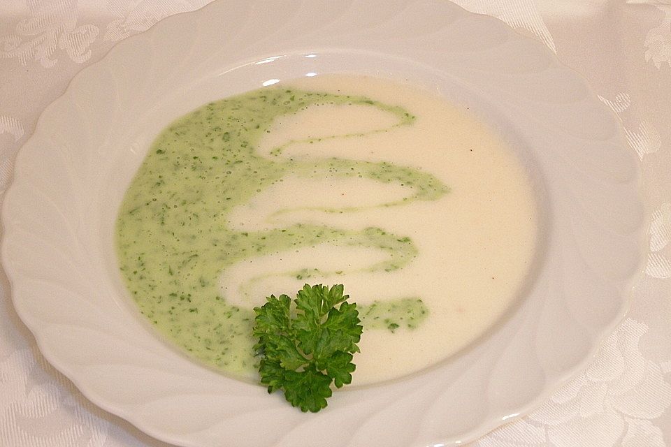 Petersiliencremesuppe