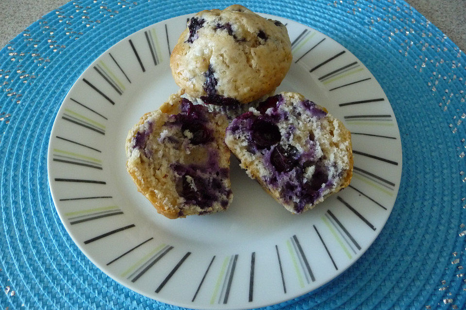 Blaubeermuffins