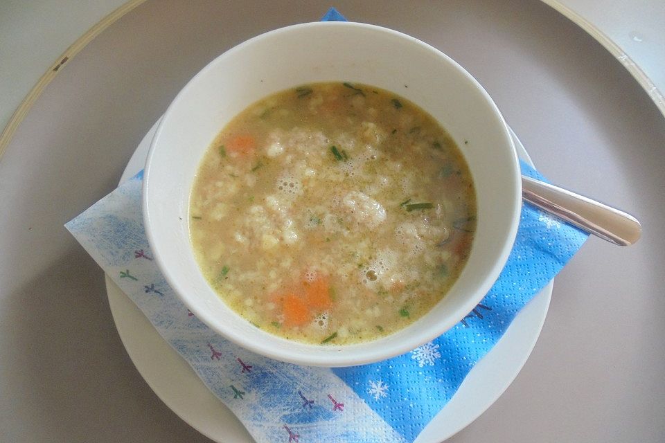 Grießsuppe