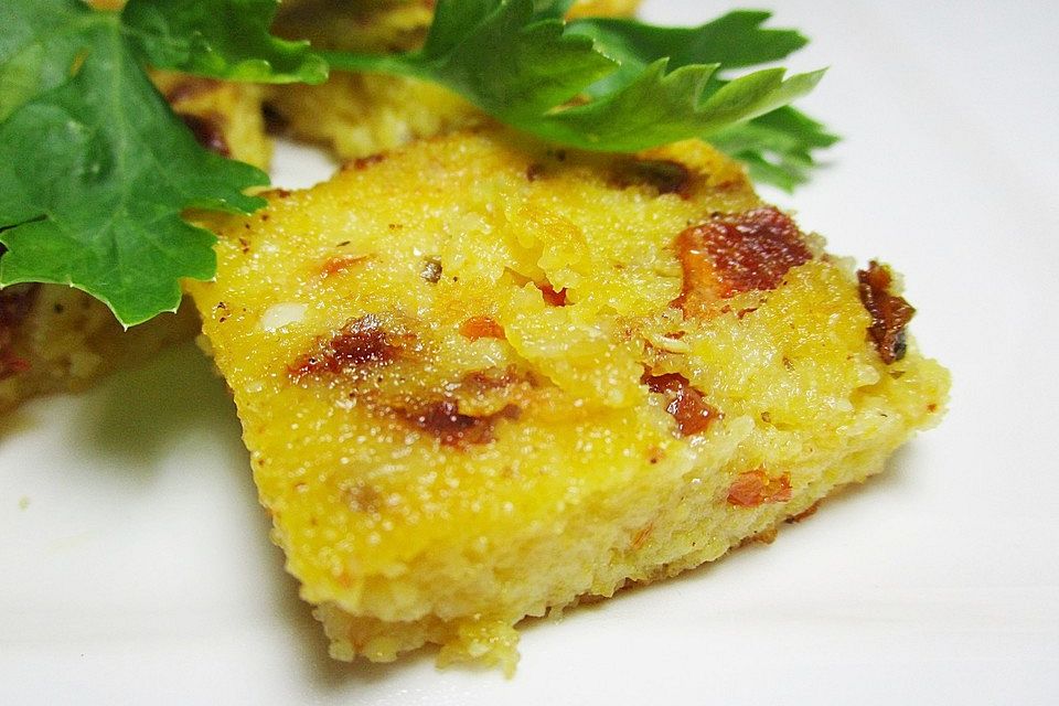 Polenta mit getrockneten Tomaten