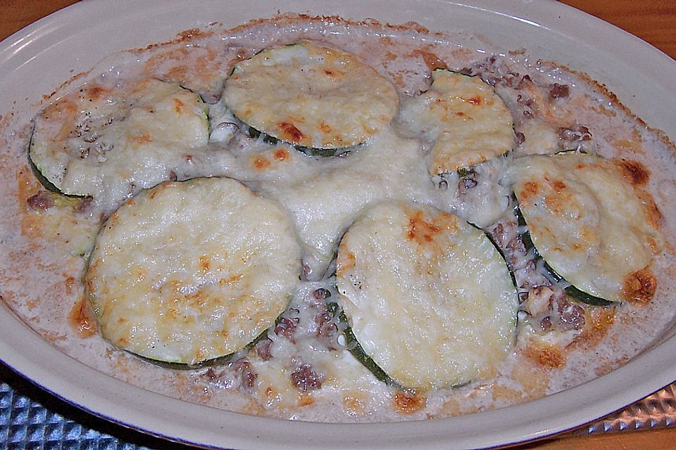 Zucchini - Hackfleisch - Auflauf