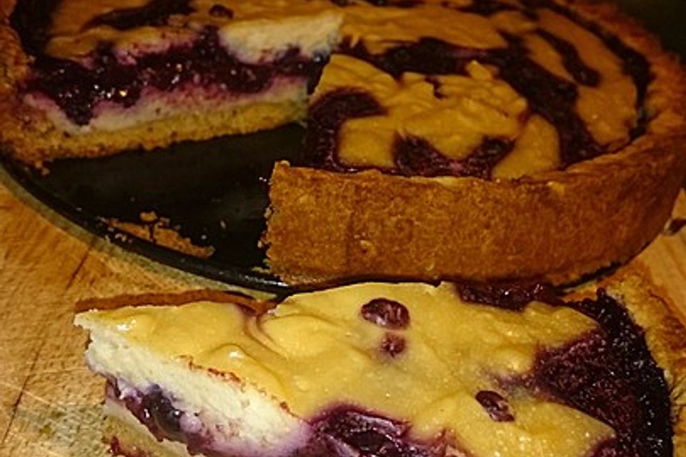 Veganer "Käsekuchen"