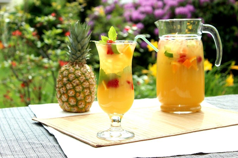 Ananas-Zitrus-Limonade