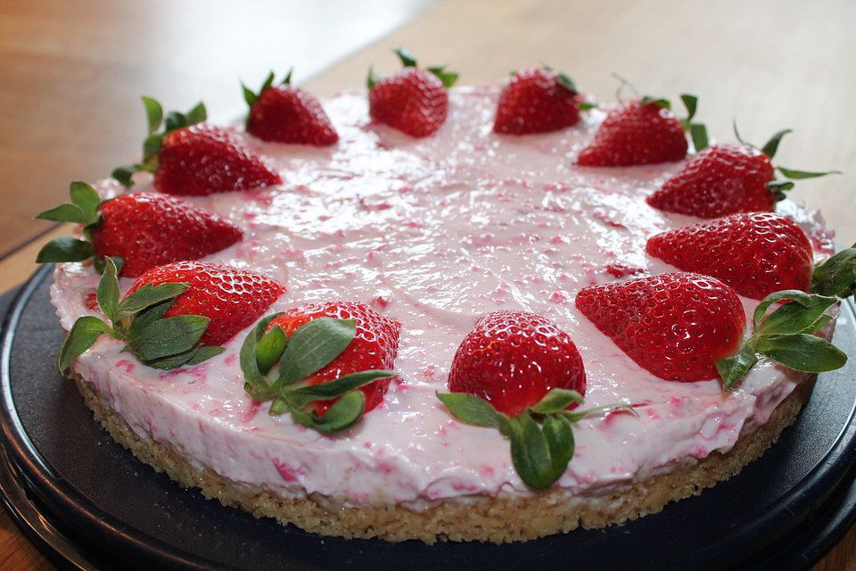 No-Bake Erdbeertorte