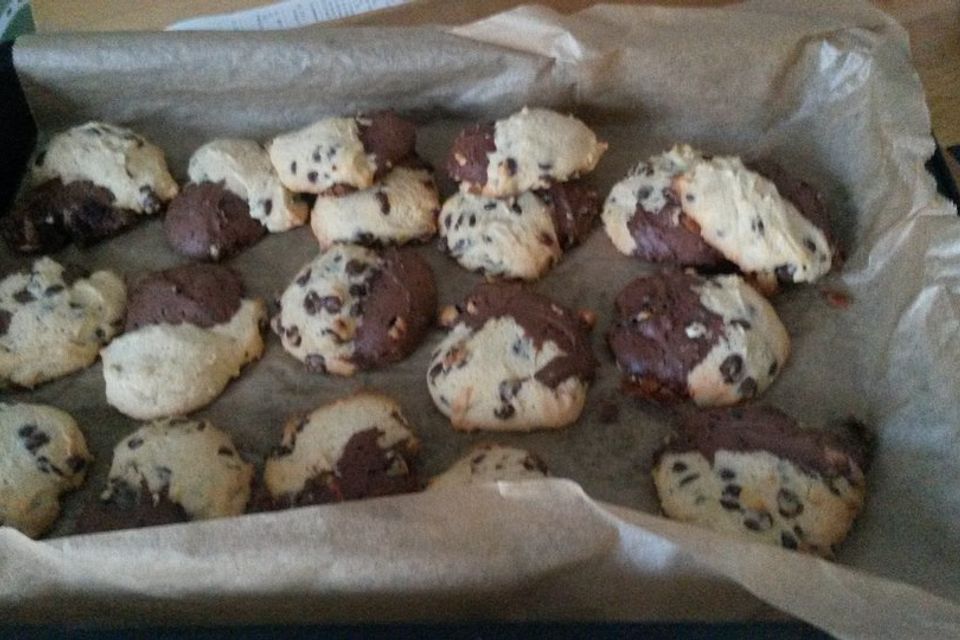 Double Chocolate Chip Cookies