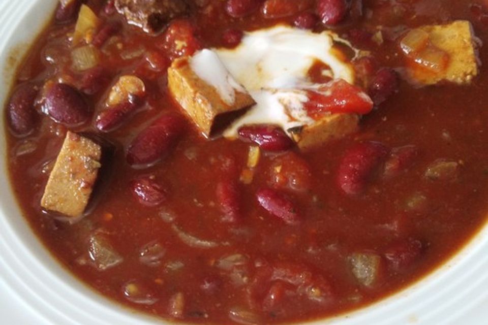 Räuchertofu-Chili