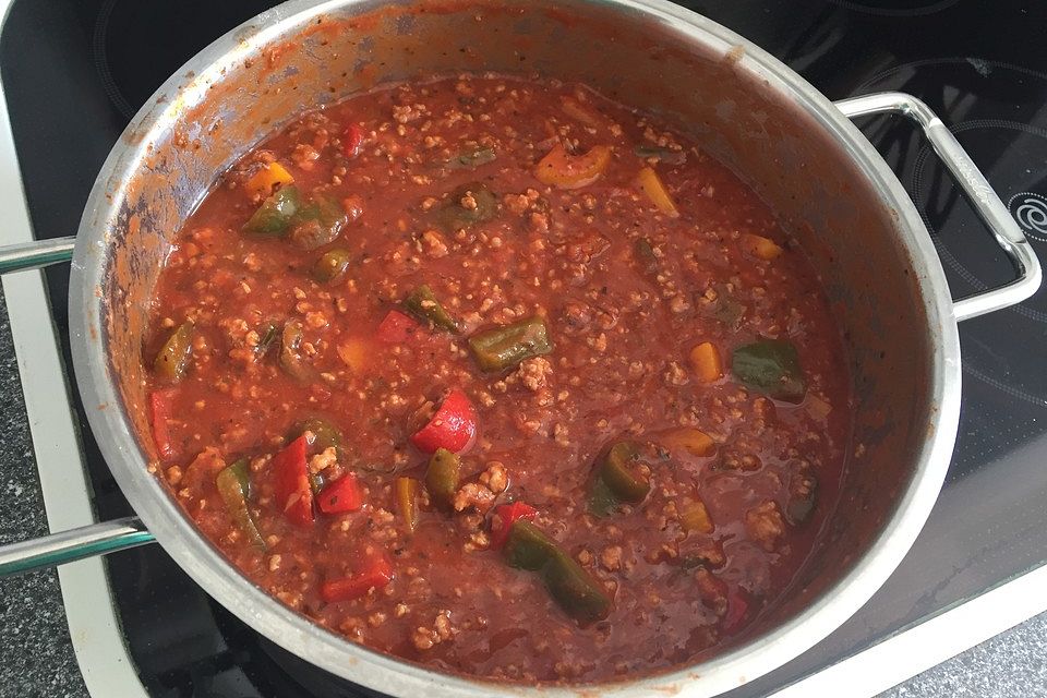 Paprika-Hackfleisch-Sauce