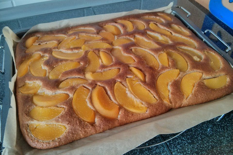 Pfirsich-Mandel-Kuchen