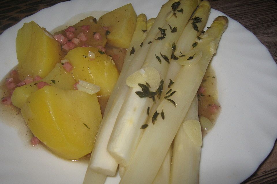 Spargel aus dem Backofen