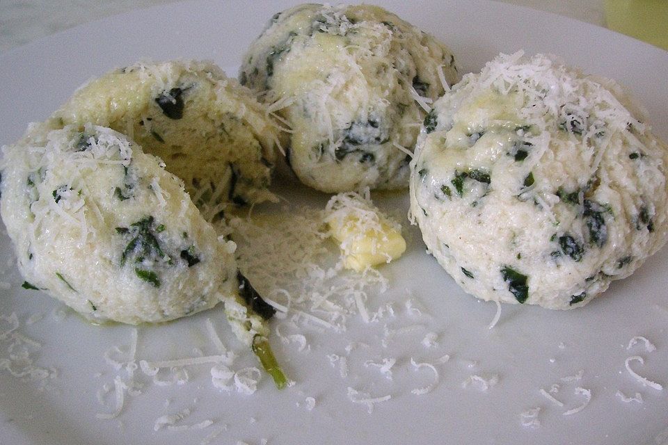 Bärlauch-Topfen-Knödel