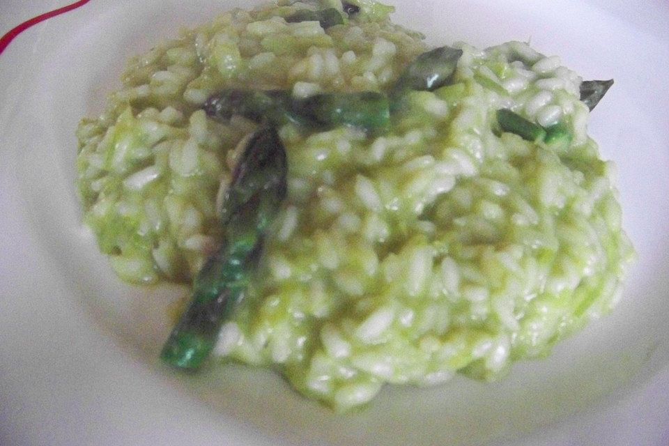 Risotto con gli asparagi