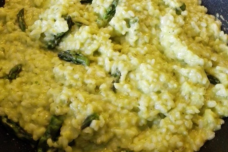 Risotto con gli asparagi