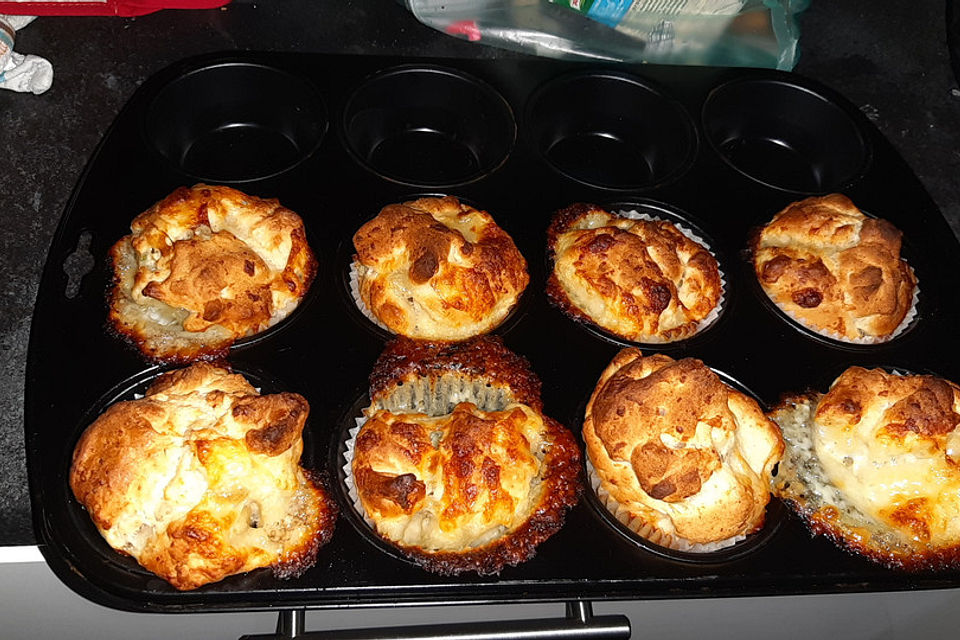 Knoblauch-Käse-Muffins