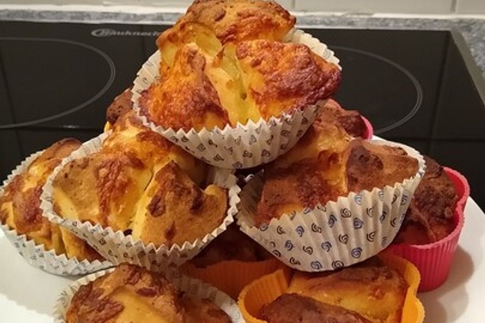 Knoblauch-Käse-Muffins